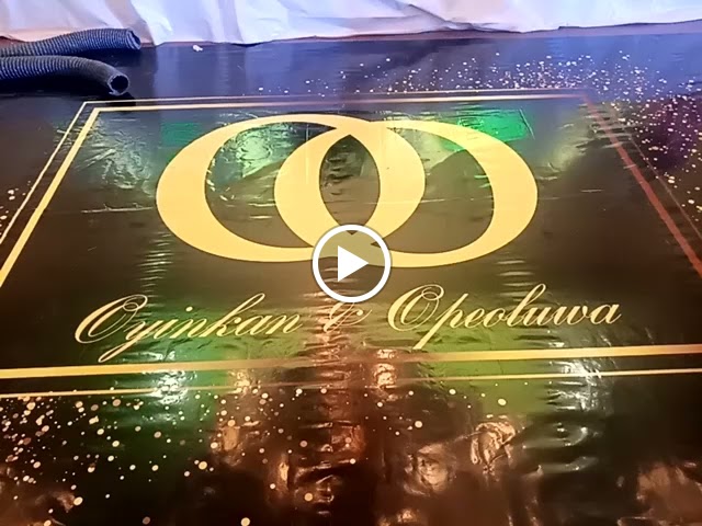 Bashmol Event Center interior - Ibadan wedding hall